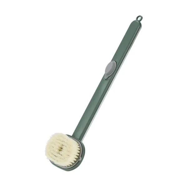 Brosse de dos avec distributeur de savon Vert