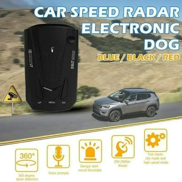 Detecteur de radar de voiture 1