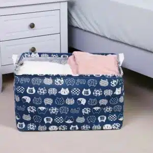 Panier de rangement en tissu pliable