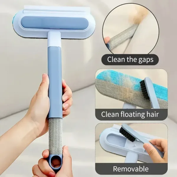 Brosse de nettoyage anti poils efficace pour enlever les poils d’animaux