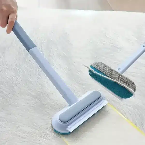 Brosse de nettoyage anti poils réutilisable pour nettoyer les tapis et canapés