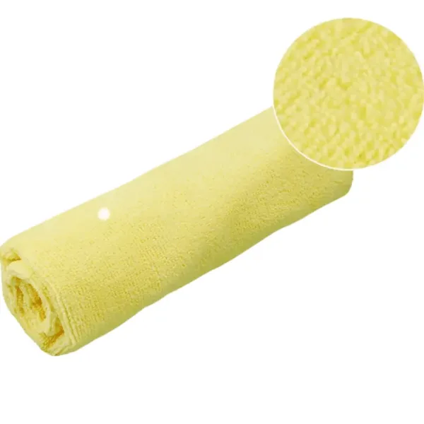 chiffon microfibre jaune