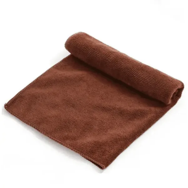 chiffon microfibre marron