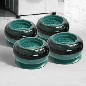 Patins anti vibration pour machine à laver et sèche-linge, offrant une stabilité et une réduction des nuisances sonores.