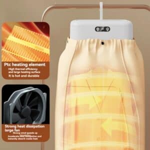 Sèche linge portable à air chaud