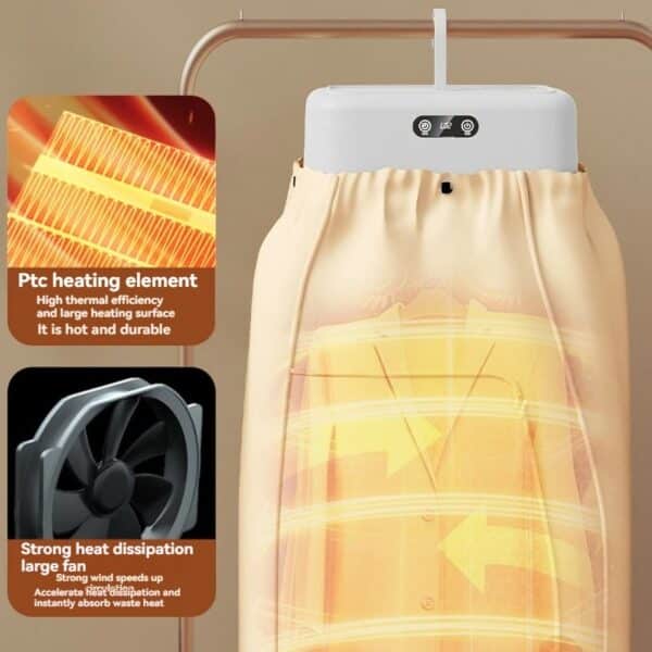 Sèche linge portable à air chaud