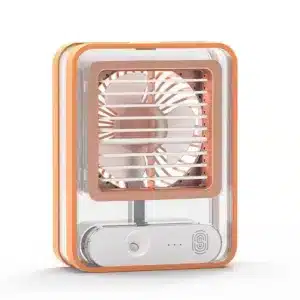 Ventilateur de bureau portable - Orange