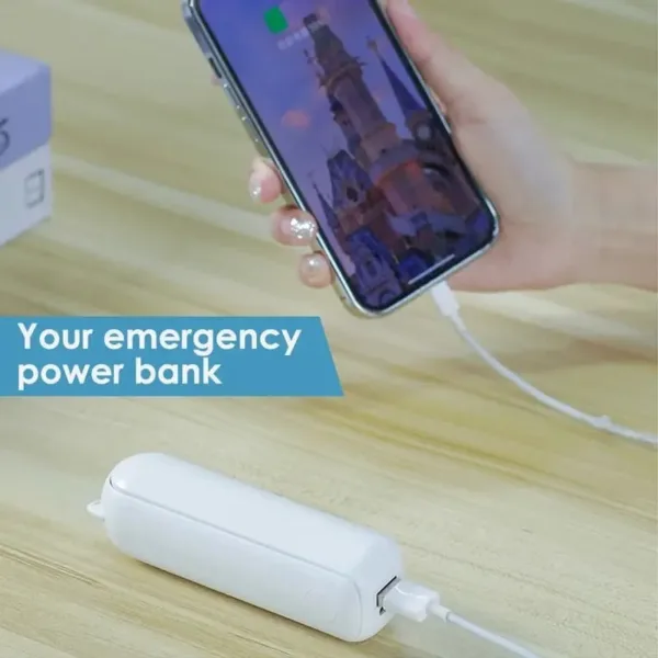ventilateur portable rechargeable avec power bank 2