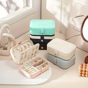 Boîte à bijoux portable
