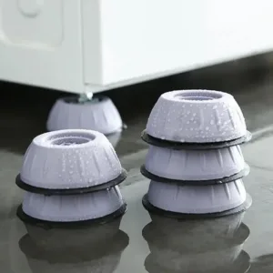 Supports antivibrations pour lave-linge et électroménager pour réduire le bruit et protéger le sol