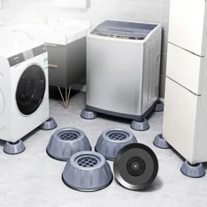 Supports antivibrations pour lave-linge et électroménager pour réduire le bruit et protéger le sol