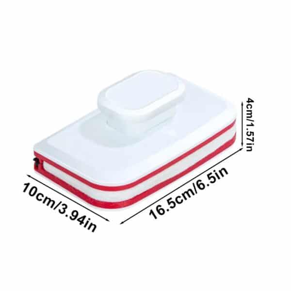 nettoyeur de vitres magnétique double face blanc et rouge à Casablanca