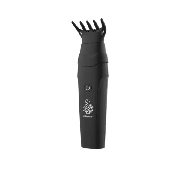 Brosse à cheveux électrique pour bakhoor diffusant un parfum dans les cheveux.