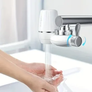 Filtre purificateur d'eau pour robinet, améliore la qualité de l'eau en éliminant les impuretés