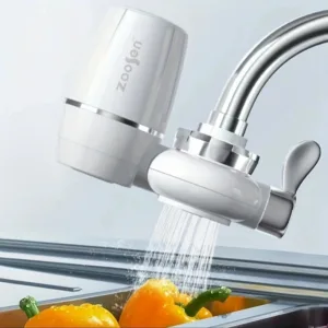 Filtre purificateur d'eau pour robinet, améliore la qualité de l'eau en éliminant les impuretés