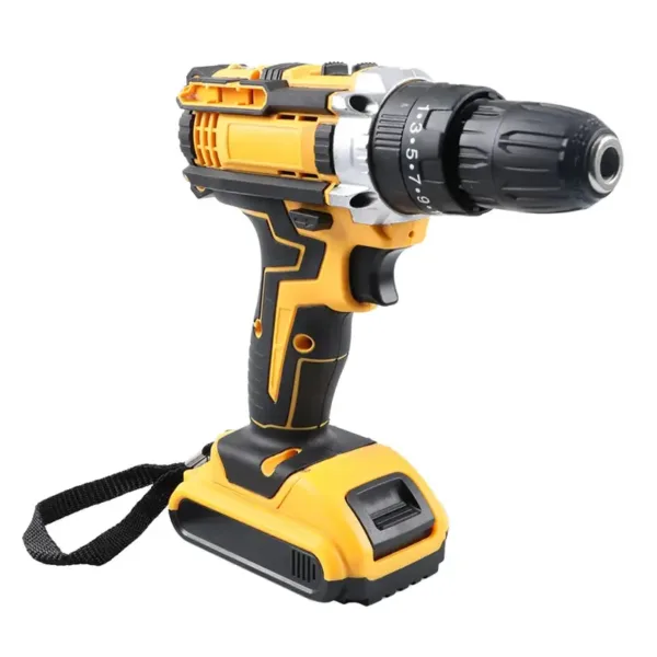perceuse visseuse sans fil 36v jaune avec mallette et accessoires
