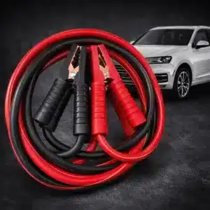 Câbles de démarrage de voiture rouges et noirs pour batterie 12V au Maroc
