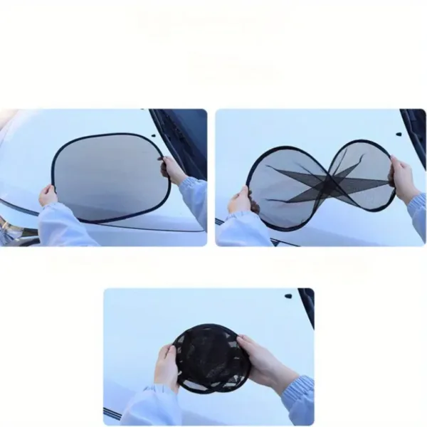 Pare soleil voiture universel, protection UV et anti-éblouissement pour vitres latérales