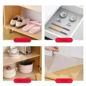 Tapis antidérapant pour tiroirs, protection ajustable et pratique pour la maison.