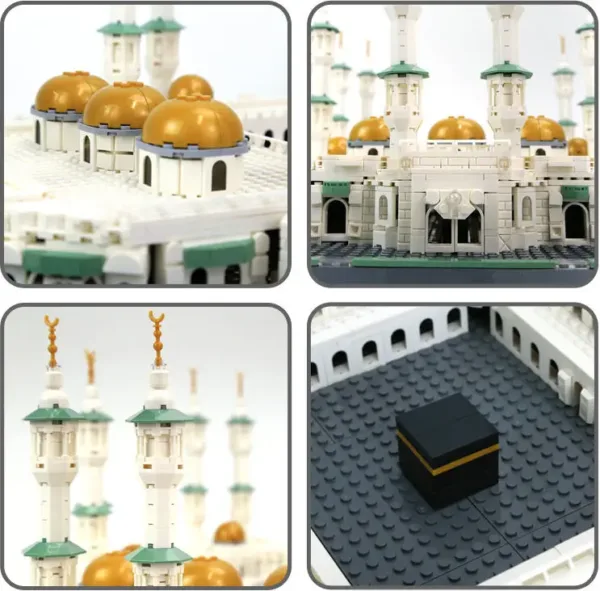 Briques de construction grande mosquée La Mecque maquette kit éducatif