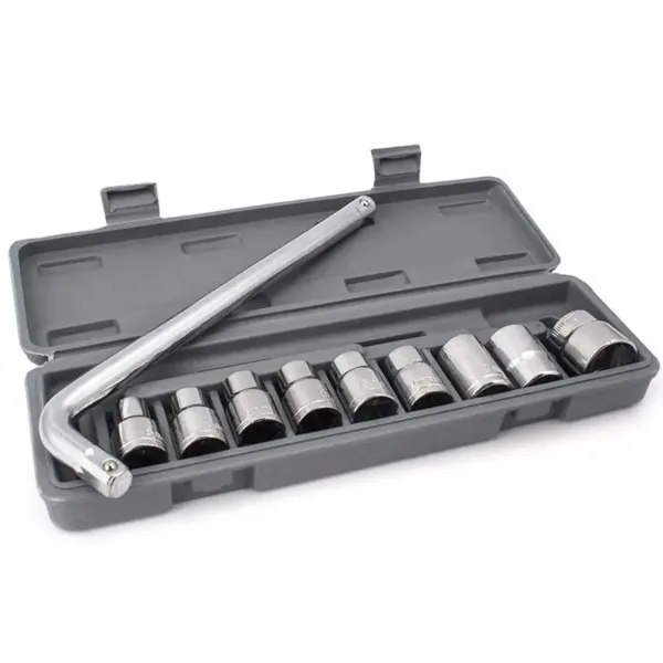 Clé à douilles universelle 10 pièces avec coffret