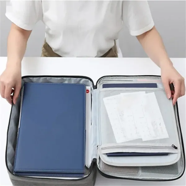 Organisateur de documents et passeports imperméable