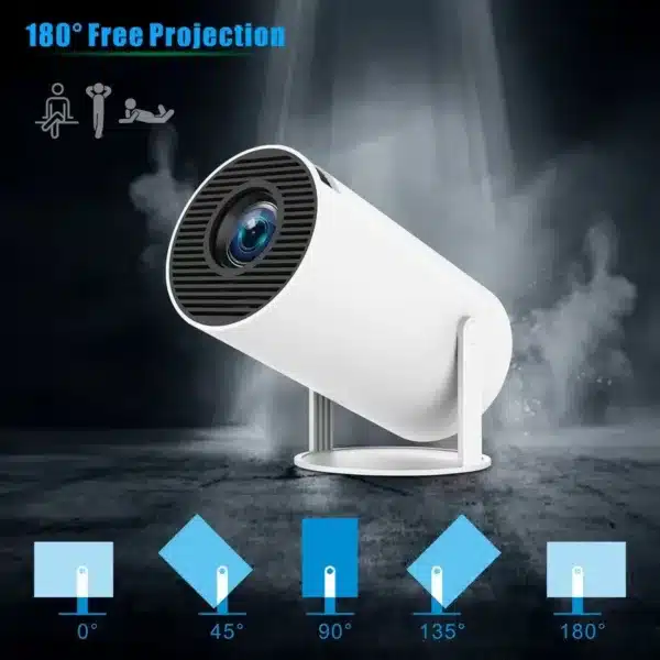 Projecteur LED haute résolution pour films et jeux