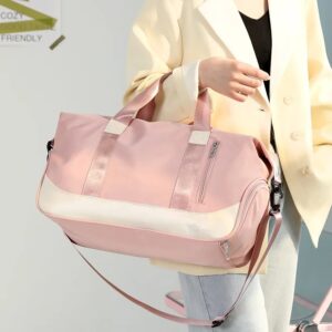 Sac de sport femme pratique avec compartiment chaussures