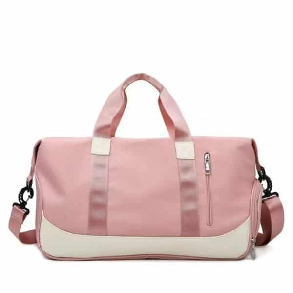 Sac de sport femme pratique avec compartiment chaussures