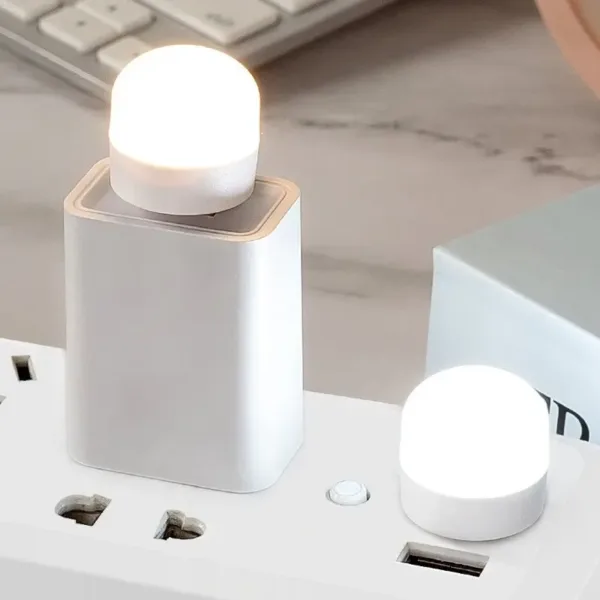 Mini lampe USB LED compacte pour éclairage d’appoint