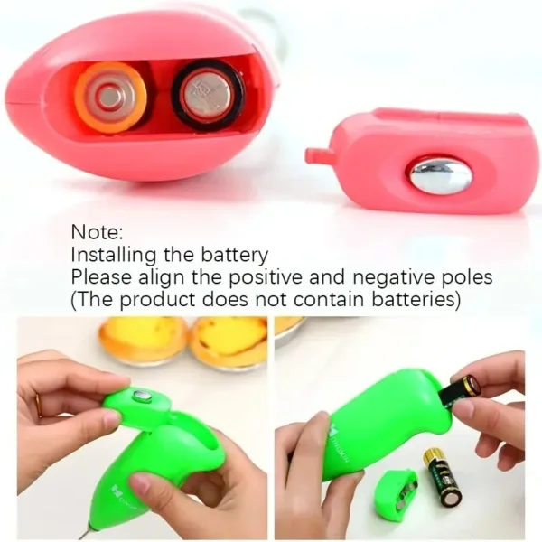 Mousseur à lait portable design compact et ergonomique
