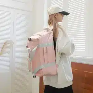 Sac de sport avec compartiment à chaussures intégré