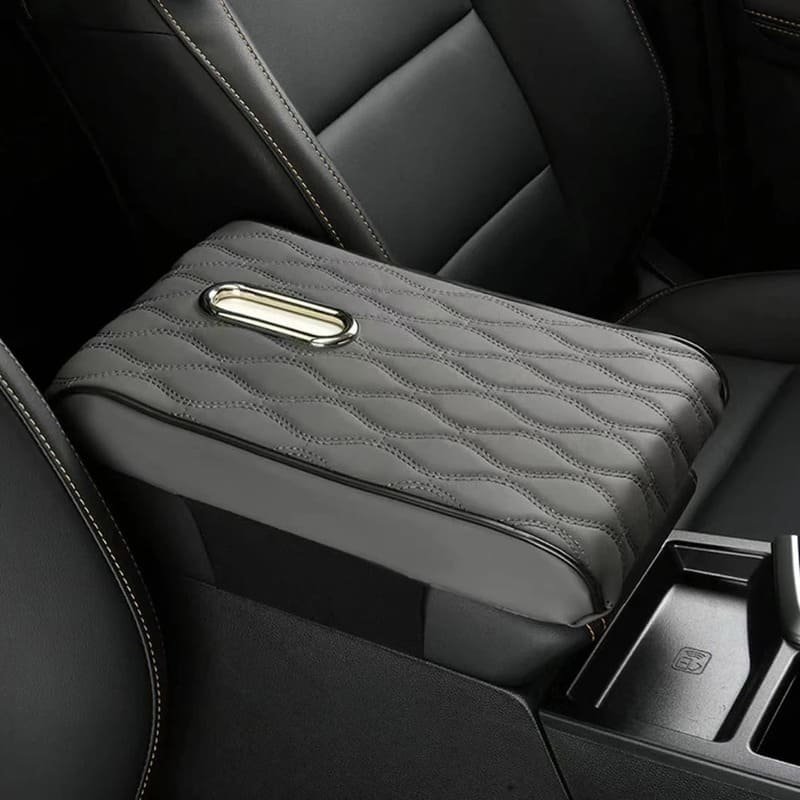 Accoudoir De Voiture Réglable Avec Porte-gobelet Rétractable Et Rangement - Pour Espace De 2,5 Cm Entre Siège Et Console