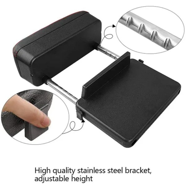 Accoudoir voiture universel réglable avec rangement intégré – repose-bras ergonomique et compartiment discret