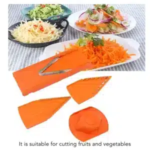 Mandoline cuisine légumes multifonction avec lames interchangeables pour découpe de légumes variés