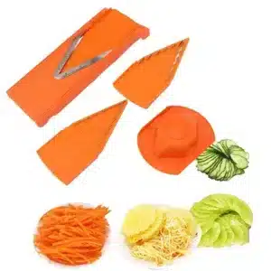 Mandoline cuisine légumes multifonction avec lames interchangeables pour découpe de légumes variés