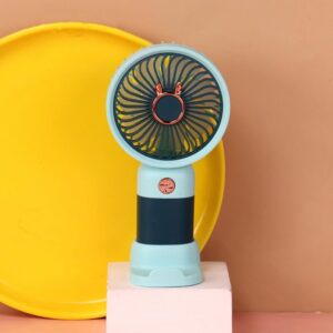 mini ventilateur portable rechargeable mignon avec design oreilles de lapin