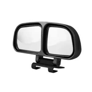 Miroir Angle Mort Voiture Universel - Grand Angle 360° Réglable - Installation Facile Avec Ruban 3M - Sécurité Renforcée