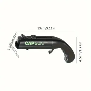Ouvre bouteille lanceur Cap Gun original pour capsule de bière