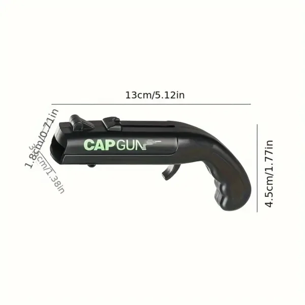 Ouvre bouteille lanceur Cap Gun original pour capsule de bière