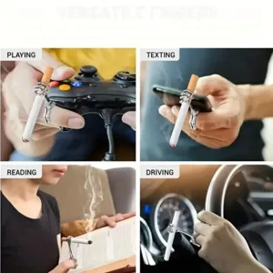 Porte-cigarette squelette original pour doigt, accessoire fumeur pratique