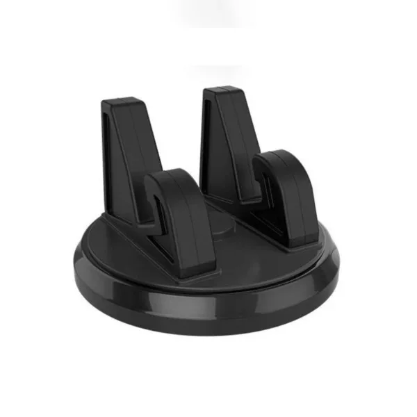 Support téléphone voiture silicone antidérapant pour tableau de bord – position horizontale et verticale