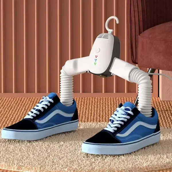 Cintre sèche linge électrique portable avec ventilation et stérilisation vêtements