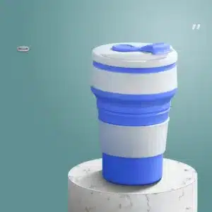Gobelet pliable en silicone réutilisable à Casablanca