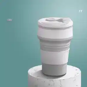Gobelet pliable en silicone réutilisable à Casablanca