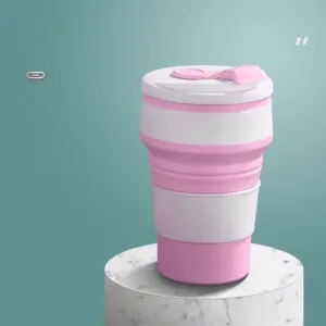 Gobelet pliable en silicone réutilisable à Casablanca