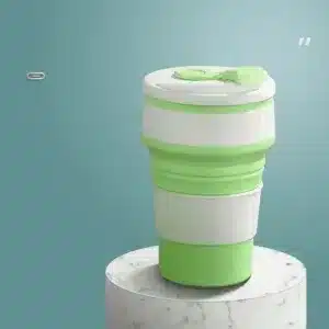 Gobelet pliable en silicone réutilisable à Casablanca