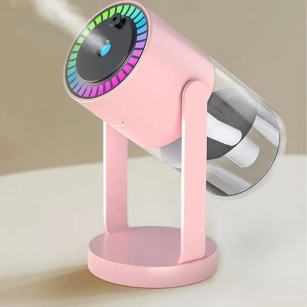 Humidificateur de projection ciel étoilé avec lumière LED multicolore pour maison, bureau ou voiture