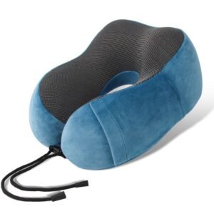 oreiller de voyage mousse memoire coussin cervical avion voiture maroc