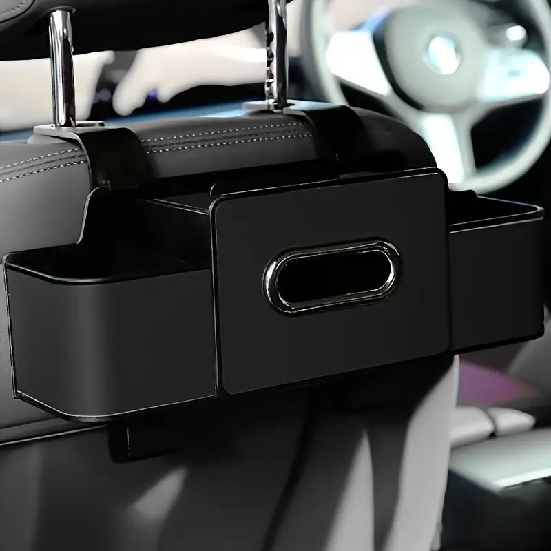 Organisateur De Siège Auto Enfant Avec Plateau - Poches Multiples, Tablette Transparente, Facile à Installer